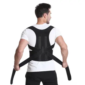 Support Postur Corrector Unisex Posture Corrector Belt Lumbar Back Brace Adjustable Back Support