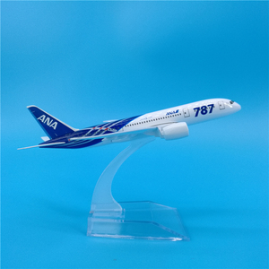 Modellino in Metallo Pressofuso di Boeing B787-8 <span class=keywords><strong>ANA</strong></span>, 14cm, Scala 1/450, Ornamento Aeronautico con Base Espositiva - Product Image 5