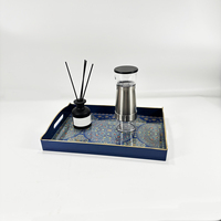 Plateau de service écologique, plateau de service décoratif de luxe pour servir les aliments, plateau de buffet, plateau de service en plastique, vente en gros