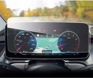 Auto Vehicle 9H Hardheid Ultra-Dunne DVD-speler Folie voor Mercedes-Benz S-Klasse W223 12,8 Inch Navigatie GPS Gehard Glas - Product Image 4