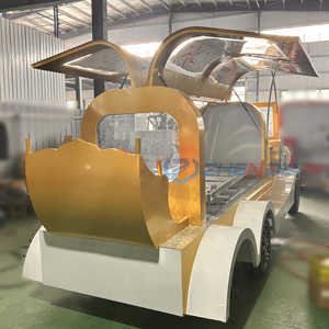Charrette funéraire électrique <span class=keywords><strong>de</strong></span> luxe avec logo personnalisé, style <span class=keywords><strong>chariot</strong></span> tiré par des chevaux, <span class=keywords><strong>chariot</strong></span> électrique vintage pour les services funéraires - Product Image 5