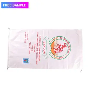 Linyi impreso bolsas de plástico PP tejido rollo para embalaje