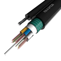 Armour Fig 8 Cable 144 Core Autoportante Cable de fibra óptica aérea Proyecto de Internet Ftth