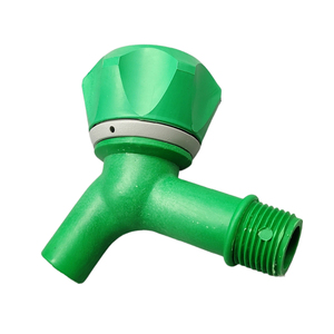 Special Cheap Price <b>Wall</b> Mounted Single Handle Bathroom Plastic Garden Diaphragm Green Faucet - Product Image 2