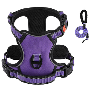 Reflective <b>Pet</b> Dog <b>Harness</b> with Leash for Small Large Dogs Outdoor Training Walking No Pull Adjustable <b>Pet</b> Leash Vest <b>Harness</b> - Product Image 2