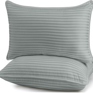 Almohadas de Cama <span class=keywords><strong>Utopia</strong></span> de Algodón para Dormir, Tamaño King, Refrescantes, Calidad de <span class=keywords><strong>Hotel</strong></span>, para Dormir Boca Abajo, Boca de Lado y de Espalda, Soporte Corporal - Product Image 3