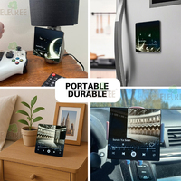 Ensemble d'enceintes magnétiques BT islamiques, boîte audio musicale avec versets coraniques pour réfrigérateur, lecteur de Sourate Yasin rechargeable personnalisé pour musulmans