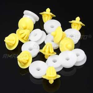 10pcs 50PCS Car Interior Door Panel Card Trim <b>Clips</b> for Vauxhall Opel Vivaro Movano Door Cards Panel Trim Boot Roof <b>Clips</b> - Product Image 2