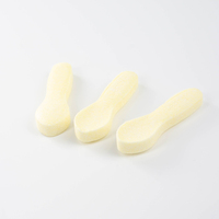 Bâtonnets de fromage riches en calcium en gros, barres de fromage saveur lait avec poignée en forme de patte de chat mignonne pour enfants, collation laitière molle OEM