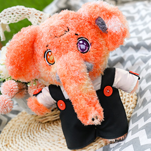 Fábrica <span class=keywords><strong>de</strong></span> juguetes <span class=keywords><strong>de</strong></span> animales personalizados, venta al por mayor, cómodo <span class=keywords><strong>elefante</strong></span> <span class=keywords><strong>de</strong></span> peluche supersuave, muñeco desmontable, decoración del hogar - Product Image 4