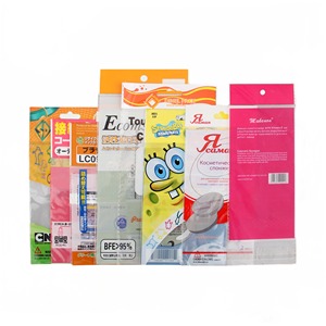 Nhựa Poly Túi món quà nhỏ <span class=keywords><strong>OPP</strong></span> tiêu đề túi với treo lỗ - Product Image 1