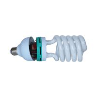 Lampe fluorescente à économie d'énergie à demi-spirale haute puissance 6500K 4100K 2700K 105W CFL, base en verre E27, type CRI80, pour entrepôt et atelier
