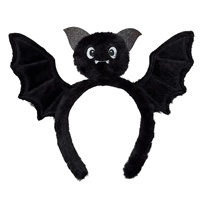 Nouveau Bandeau de Fête Unisexe en Peluche Façon Chauve-souris Araignée, Amusant et Fait Main, pour Halloween, Vente en Gros Yiwu