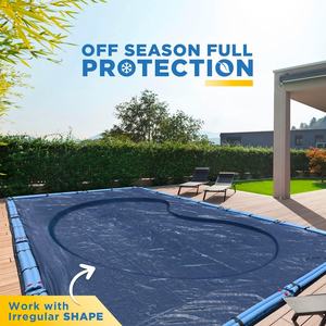 Couverture de sécurité d'hiver personnalisée de haute qualité pour <span class=keywords><strong>piscine</strong></span> couverture de <span class=keywords><strong>piscine</strong></span> souterraine extérieure étanche couverture de <span class=keywords><strong>bâche</strong></span> en PVC - Product Image 3