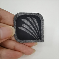 Étiquette thermocollante pour T-shirt, logo en relief, patch de transfert en silicone pour vêtements en microfibre