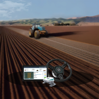 Sistema de Piloto Automático para Tractor HD818 IP67 Resistente al Agua con Navegación GPS e Isobus