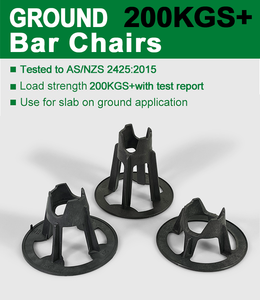 Chaise en plastique Woshun de 25 mm à 90 mm (1 à 3 5/8 pouces) avec clip de fixation pour plancher, chaise à barre combinée, chaise à plancher - Product Image 2