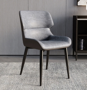 Fabrik Großhandels preis Komfortable Restaurant Leders essel Metall beine Modernes Esszimmers tuhl Set für Esszimmer möbel - Product Image 5