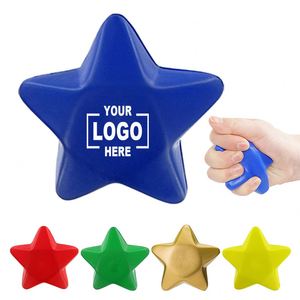 Juguetes Antiestrés de Espuma de PU con Forma de Estrella Personalizados, Juguetes Promocionales para Adolescentes y Adultos, Alivian la Ansiedad, Pelotas para Apretar, Pelota Antiestrés en Forma de Estrella - Product Image 1