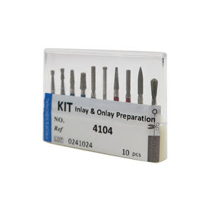 Kit Dental Diamond Burs para Inlay Onlay Preparación FG Bur de alta velocidad - Product Image 2