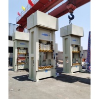 Prensa hidráulica de 1250t con guías, bomba de motor de alta velocidad, multifuncional, para grabado de puertas de acero ignífugas
