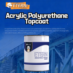 ETERNI Peinture industrielle robuste en polyuréthane acrylique pour revêtements de bâtiments et de bateaux, application au pinceau (20+5) kg - Product Image 3