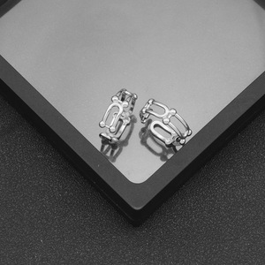 Anillo en Forma de U de Acero Inoxidable de Diseño Exclusivo, Estilo Simple, Anillos Geométricos para Mujer, Joyería de Moda al por Mayor - Product Image 4