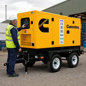 Generador Diésel Cummins Súper Silencioso, Trifásico, Salida de CA, 50/60HZ, 1500/1800RPM, Grupo Electrógeno de 40kw 50kva - Product Image 6