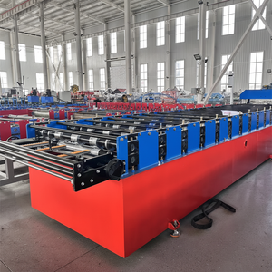 Petit pain trapézoïdal de panneau de toit de feuille monocouche de coût de fonctionnement bas formant la machine à haut rendement - Product Image 1