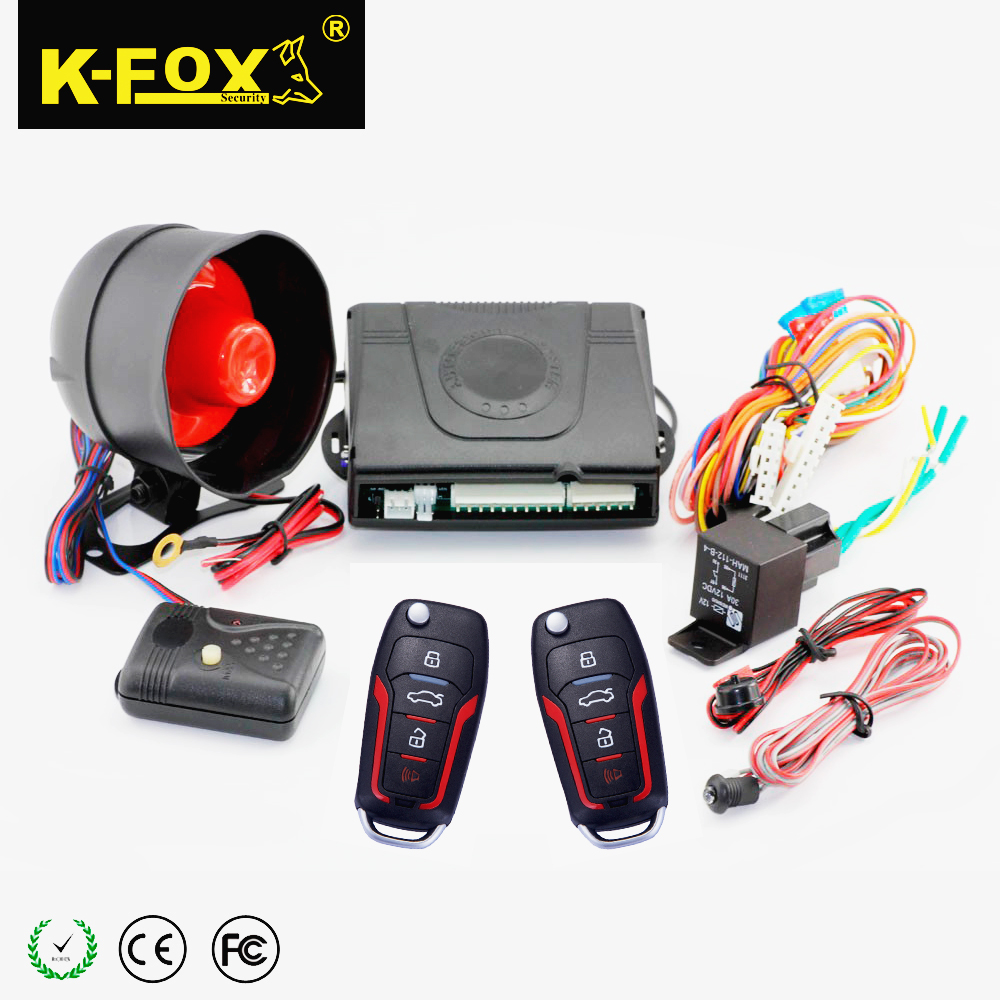 12 В популярный производитель, распродажа, универсальная полнофункциональная Автомобильная сигнализация с выпуском багажника