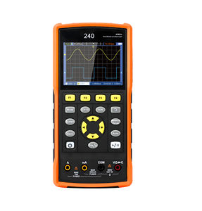 Multímetro de <span class=keywords><strong>osciloscopio</strong></span> automotriz Digital portátil GOYOJO 240, <span class=keywords><strong>dos</strong></span> <span class=keywords><strong>canales</strong></span>, 40MHz de ancho de banda, conectividad USB SCPI de mano - Product Image 1