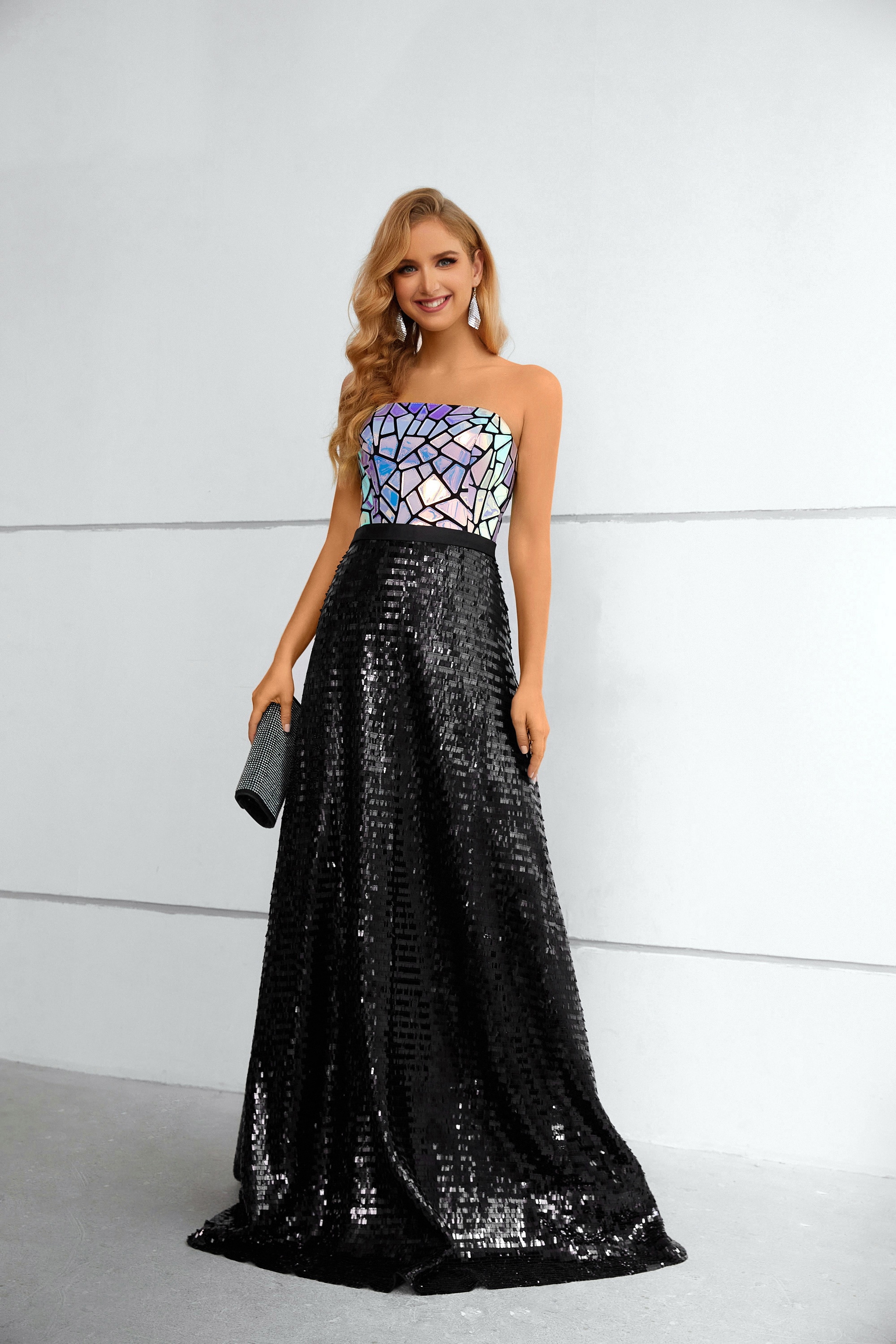 2023 Evening Dresses - Dazzling Tassel Crystal Party Mini Dress