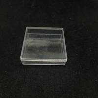 Boîtes acryliques boîte en plastique à biscuits avec étuis d'emballage en plastique pour boîte à cartes