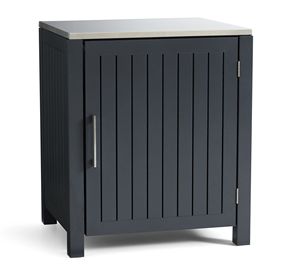 Muebles de Jardín, Cocina Exterior de Metal, Gabinete de Aluminio de Una Puerta - Product Image 1