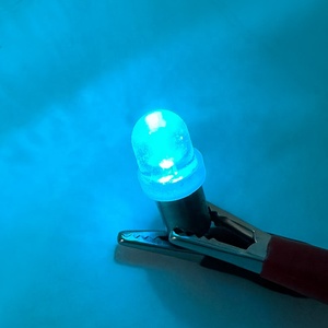 หลอดไฟ LED ทรงกลม สีขาวนวล ใส โปร่งแสง แบบ AC/DC 5V 44 BA9S 47 LED สำหรับเครื่องพินบอล - Product Image 2