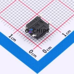 SMG-13T-H045A1 Tactile Switch SMD-4P,6.2x6.2mm Switch Single Pole Single Throw Round Button 2.5N 6.15mm - Product Image 2