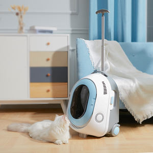 Sac à dos pour chat avec climatiseur à brouillard froid <span class=keywords><strong>2022</strong></span>, sac <span class=keywords><strong>de</strong></span> transport <span class=keywords><strong>portable</strong></span> pour chat et chien, sac <span class=keywords><strong>de</strong></span> voyage, étui respirant pour animaux <span class=keywords><strong>de</strong></span> compagnie, sac à dos avec poignée télescopique - Product Image 2