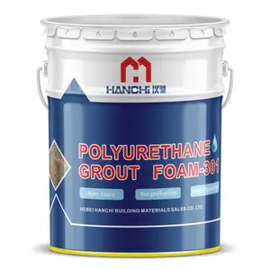 PUR301 Hydrophobic Polyurethane Grouting Materials For Concrete Cracks