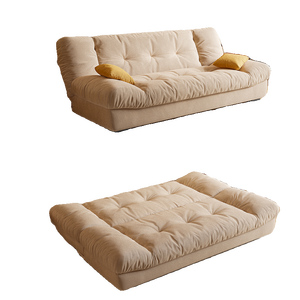 Canapé-Lit Double Pliant 2025 Style Crème, Design Japonais Multifonction pour Petits Appartements - Product Image 5