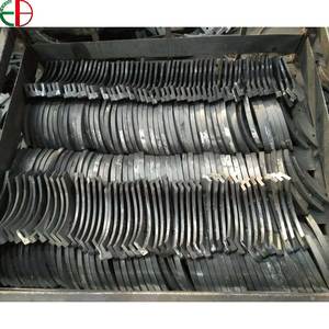 Lames courbées pour rotoculteur en fonte, haute dureté HB600 Ni-Hard, résistantes à l'usure, pour l'agriculture en terres arides - Product Image 5