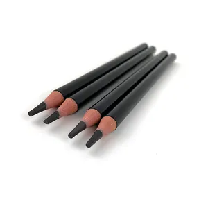 टॉप इरेज़र के बिना बड़े आकार का काला रंग वुडलेस एचबी लीड पेंसिल