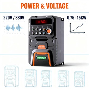 Variateur de fréquence VSD mini 800M, 5,5 kW, 7,5 CV, triphasé 380 V, contrôle vectoriel pour moteurs AC - Product Image 1