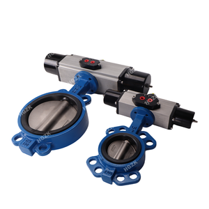 HGZK Pnömatik <span class=keywords><strong>Scotch</strong></span> <span class=keywords><strong>Yoke</strong></span> Tipi Kelebek Vana Sıfır Sızıntı Yüksek Performanslı ANSI/JIS/GB Standart Su Gaz DN50-1200 Karbon - Product Image 3