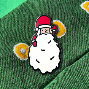 OEM Manufacturer Custom Holiday Christmas Theme Hard Enamel Lapel Pins Fun Metal Pin for Festival Events