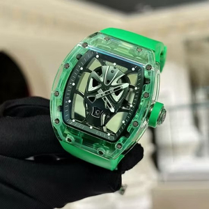Reloj Mecánico Transparente de Fibra de Carbono para Hombre, Relojes de Lujo al por Mayor - Product Image 4