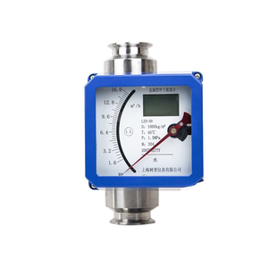 FMR100 analógico 4-20mA medidor de flujo de área Variable aire nitrógeno oxígeno argón Gas aceite hidráulico tubo de Metal rotámetro puntero OEM - Product Image 6