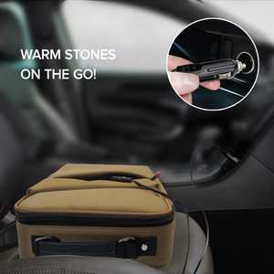 Hot stone massage kit borsa per il riscaldamento riscaldatore pietre - Product Image 6