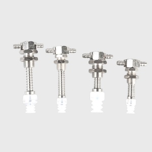 Composants et raccords pour bras robotisé, soufflets standard à fixation par vis, en caoutchouc silicone industriel, à grande et petite tête, pour aspiration - Product Image 4