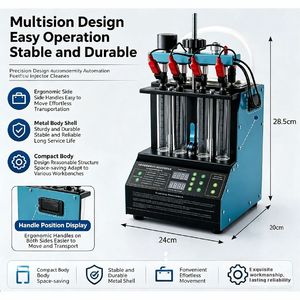 Máquina de Prueba y Limpieza de <span class=keywords><strong>Inyectores</strong></span> de Combustible Automotrices Ourense GDI EFI FSI DC12V, Fabricante Jiangxi - Product Image 3