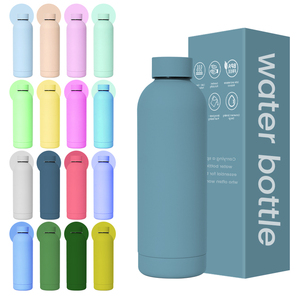 Đôi Tường Thể Thao 304 Da Cảm Giác Matte Nhỏ Hẹp Miệng Nước Bằng Thép Không Gỉ Chai Flask Cho Các Trường Học - Product Image 6